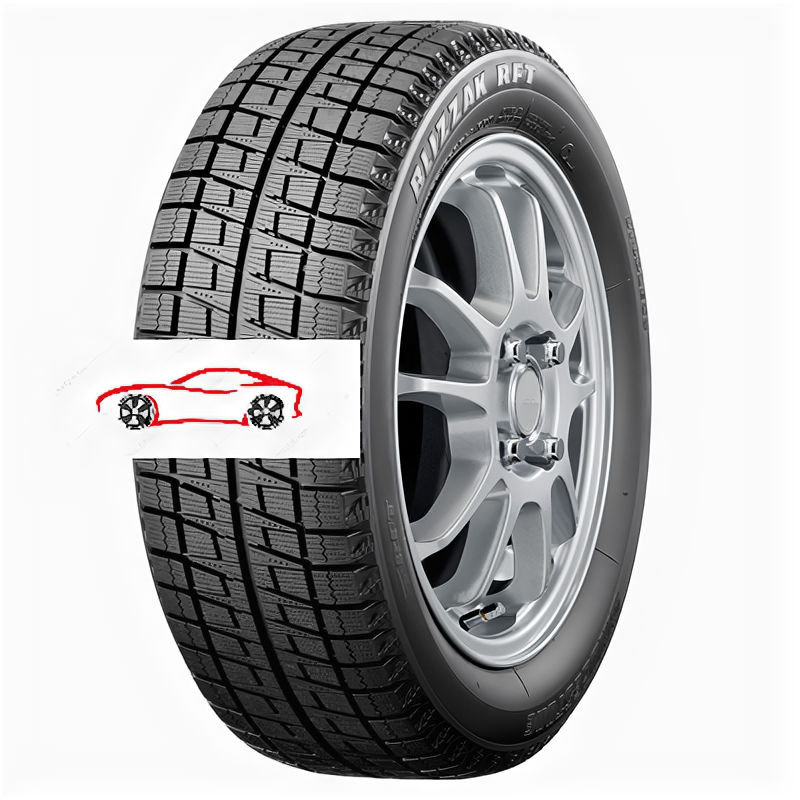 Зимние нешипованные шины Bridgestone Blizzak RFT 255/50 R19 107Q RunFlat