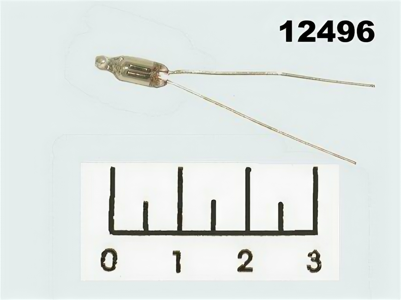 фото Лампа неоновая 4мм красная