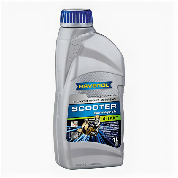 Масло моторное RAVENOL Scooter 4-Takt Teilsynth 1л