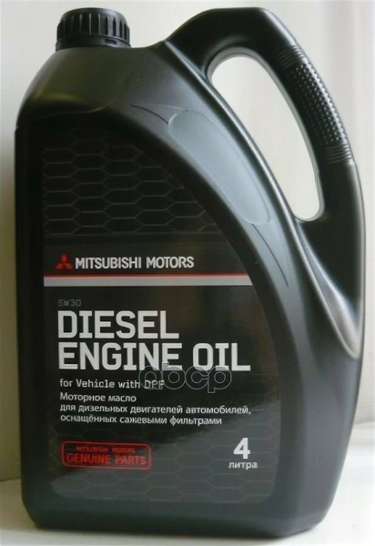 Mitsubishi MITSUBISHI Mz320759_масло Моторное 5W30 (4L) Dl-1 ...