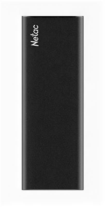 Netac Ssd накопитель Netac Z SLIM Black USB 3.2 Gen 2 Type-C External SSD 250GB, R/W up to 550MB/480MB/s,with USB-C to USB-A cable and USB-A to USB-C adapter 3Y wty