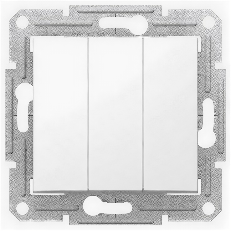 Выключатель 3 кл Sedna белый механизм встроенный монтаж (Schneider Electric), арт. SDN0300621