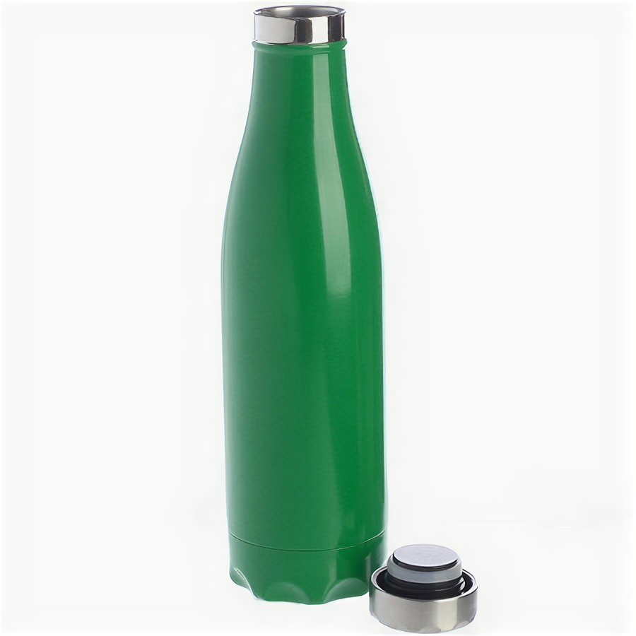 77010-6 Термобутылка 500мл. Soft зеленая (х20) () - фотография № 4
