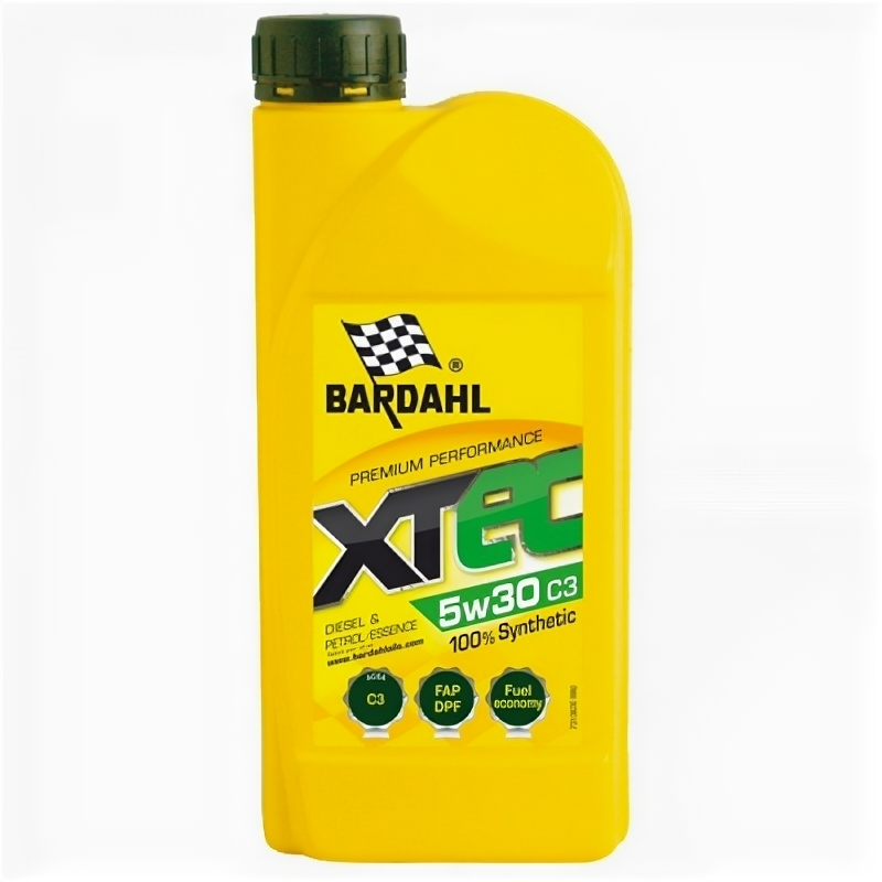 Масло моторное Bardahl Xtec 5W30 синтетическое 1 л 36301 .