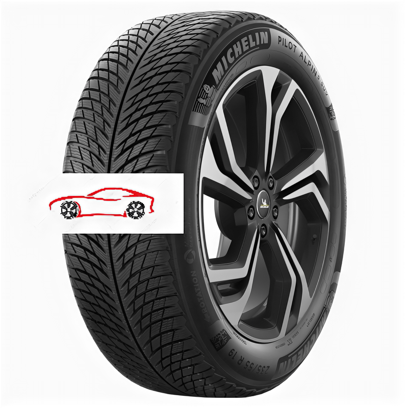 Зимние нешипованные шины Michelin Pilot Alpin 5 SUV 315/40 R21 115V