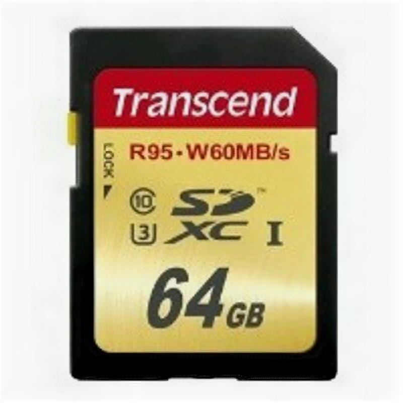 Карта памяти Transcend 64GB TS64GSDU3