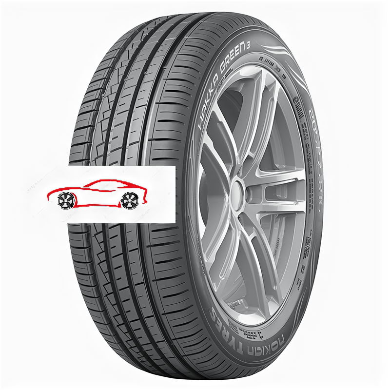 Летние шины Nokian Tyres Hakka Green 3 195/60 R15 88H