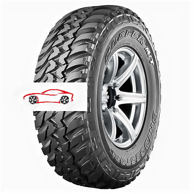 Всесезонные шины Bridgestone Dueler M/T 674 255/70 R16 120/117Q