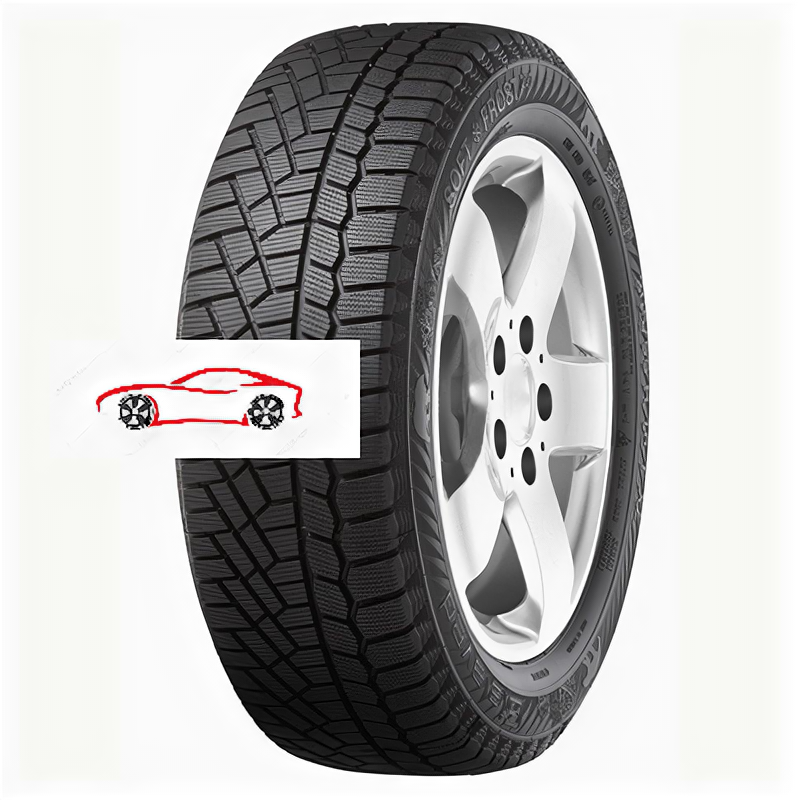 Зимние нешипованные шины Gislaved Soft*Frost 200 SUV 235/55 R17 103T