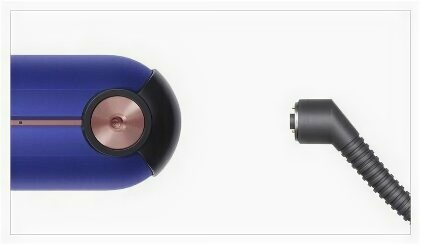 Прибор для укладки волос Dyson Corrale HS07 Vinca синий/розовое золото (426145-01) - фотография № 3