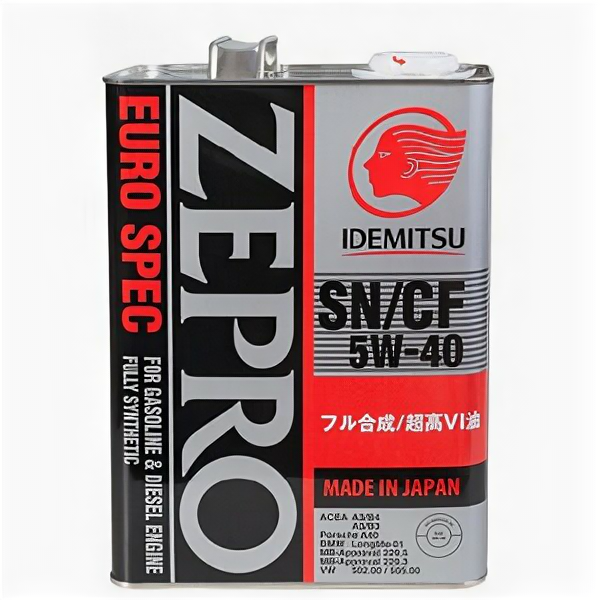   IDEMITSU Zepro Euro Spec 5W-40 4 