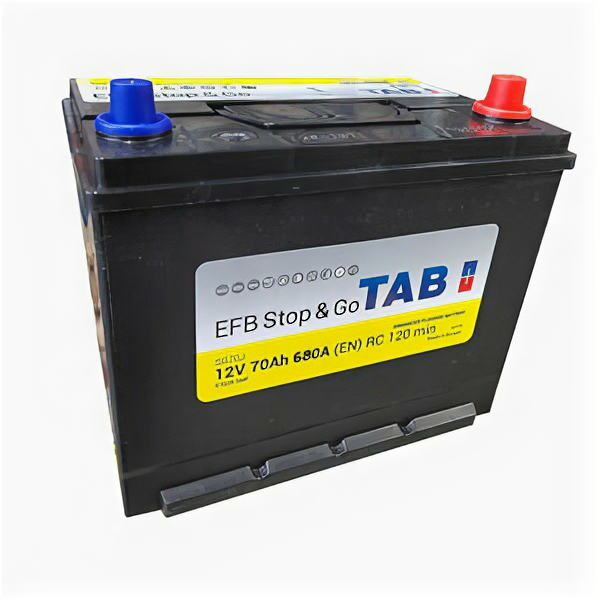 Аккумулятор TAB AGM Stop&Go Asia 75 Ач 750А обр. пол. 57029