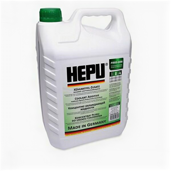 Антифриз HEPU Coolant G11 концентрат зеленый 5л P999-GRN-005