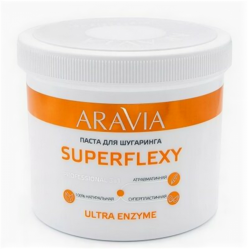Паста Aravia professional Паста для шугаринга SUPERFLEXY Ultra Enzyme 750 г