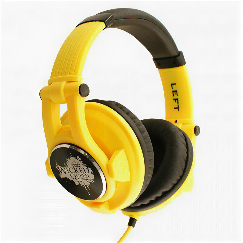 Наушники мониторные классические Fischer Audio Wicked Queen Yellow