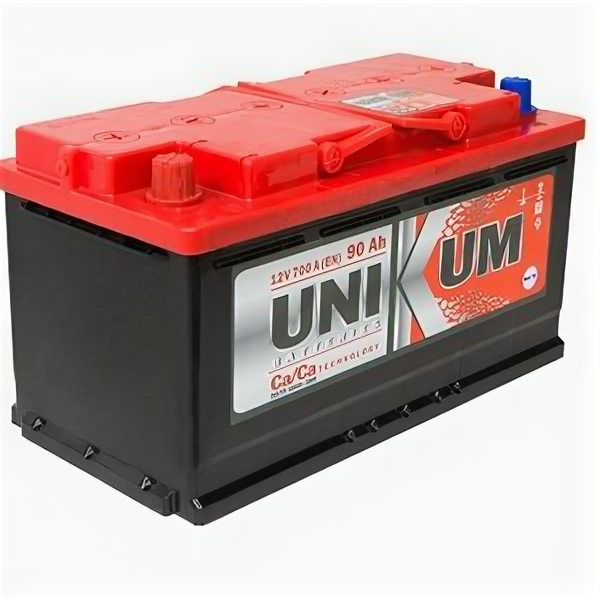 Аккумулятор Unikum 90 Ач 700А прямая полярность