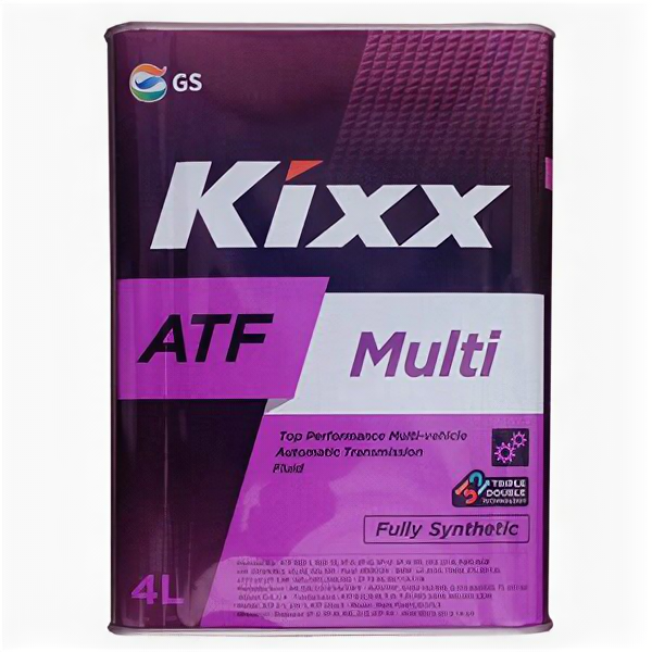 Масло трансмиссионное Kixx ATF Multi Plus 4л синтетика