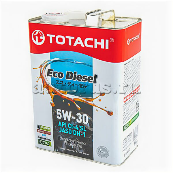 Масло моторное TOTACHI Eco Diesel 5W-30 4л полусинтетика