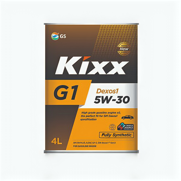 Масло моторное KIXX G1 Dexos1 SN Plus 5W-30 4л синтетика