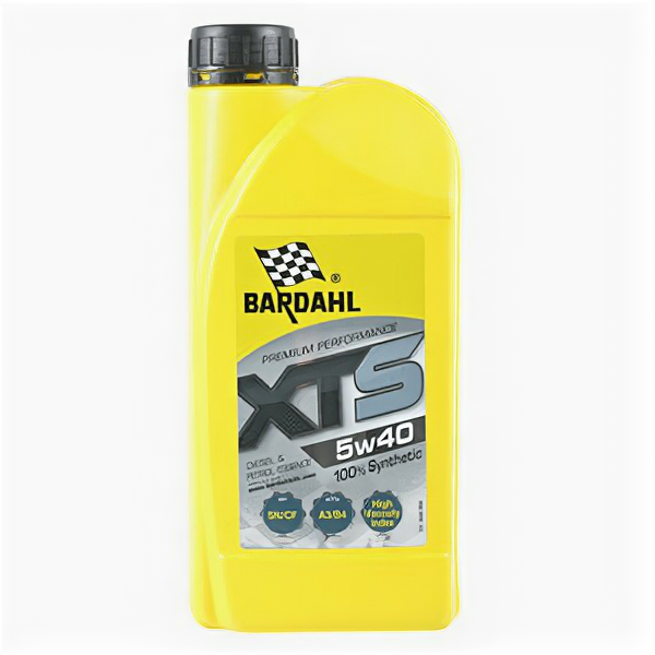 Масло моторное Bardahl XTS 5W-40 A3/B4 синтетика 1л