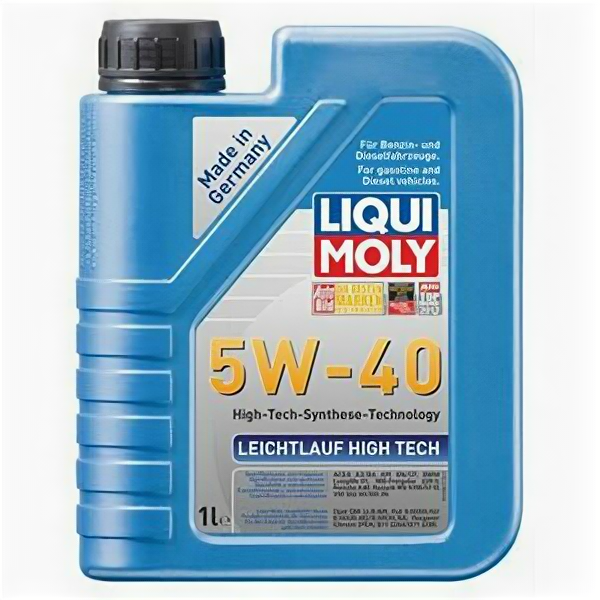 Масло моторное LIQUI MOLY Leichtlauf High Tech 5W-40 1л