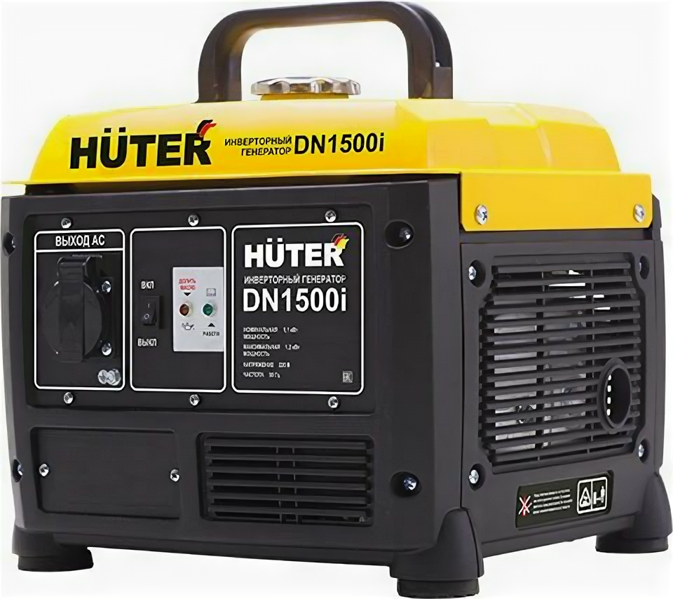 Генератор Huter DN1500i 1.2кВт