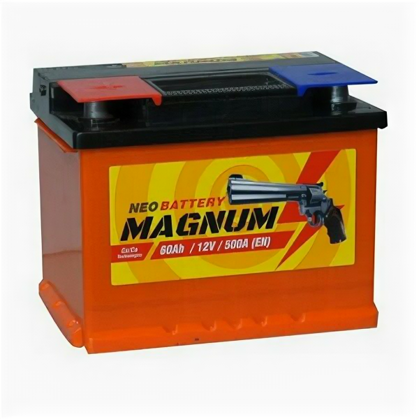 Аккумулятор Magnum 60 Ач 500А прямая полярность