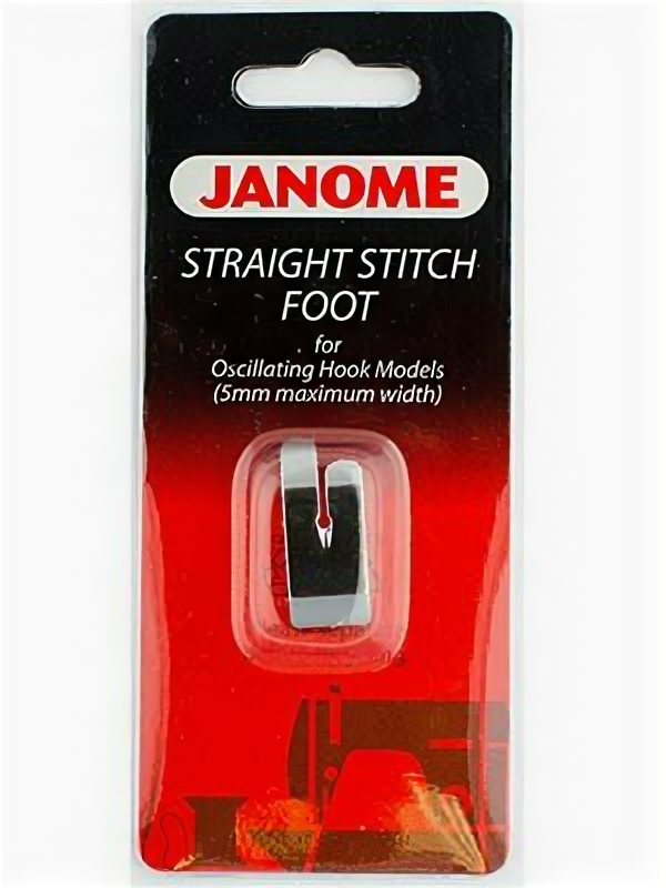 JANOME 200-125-008 Лапка для идеально прямой строчки (вертикальный челнок)