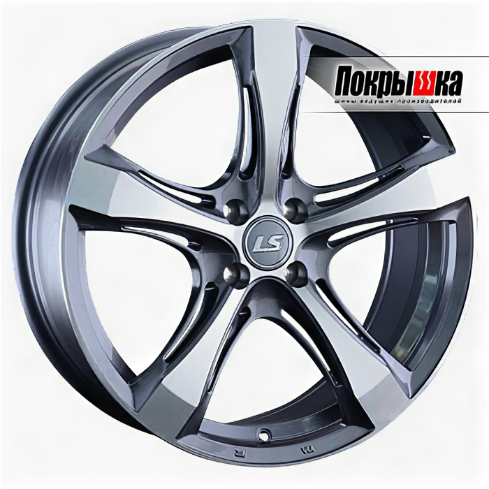 Диски LS Wheels LS-1053 8.0х18/4х100 D60.1 ET40.0, GMF