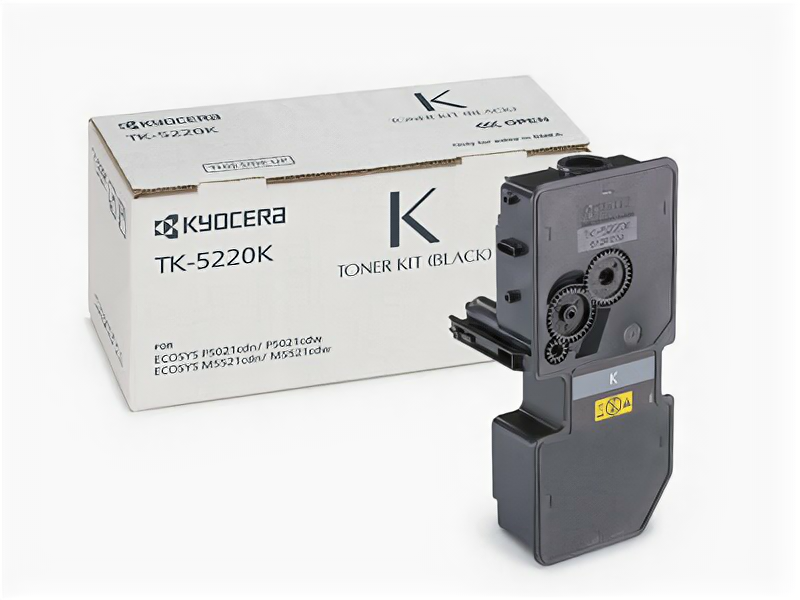 Тонер Картридж Kyocera 1T02R90NL1 TK-5220K черный (1200стр.) для Kyocera M5521cdn/cdw P5021cdn/cdw