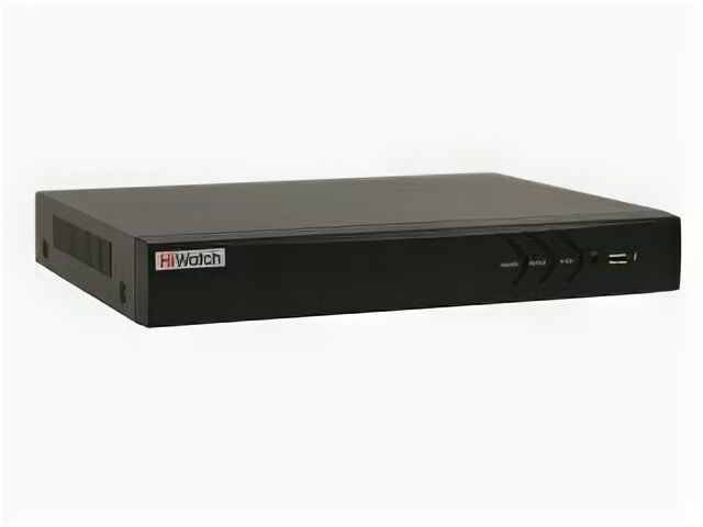 Видеорегистратор для видеонаблюдения Hikvision HiWatch DS-N316/2P(C), black
