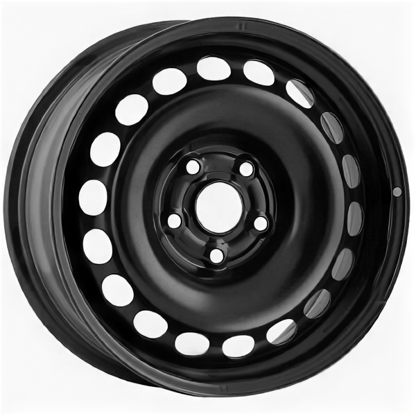 Колесные диски ТЗСК VW Polo 6x15 5x100 ET38 D57.1 Black