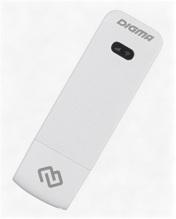 Модем Digma DONGLE USB Wi-Fi +Router внешний white (3G/4G)