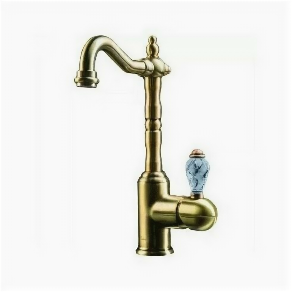 Смеситель Boheme Crystal 302-CRST для раковины, бронза