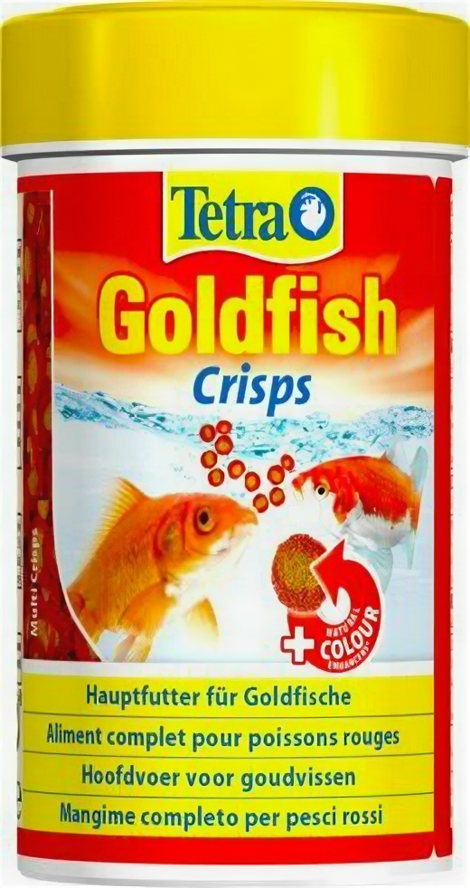 Tetra GoldFish Pro Crisps основной корм для золотых рыбок, чипсы 100 мл