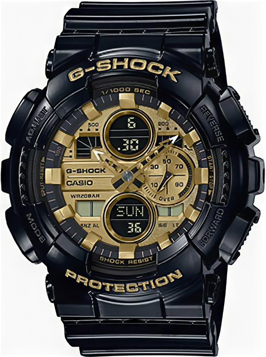 Часы мужские Casio g-shock GA-140GB-1A1ER
