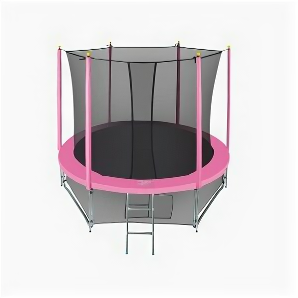 Батут с защитной сеткой Hasttings Classic Pink 2.44 м