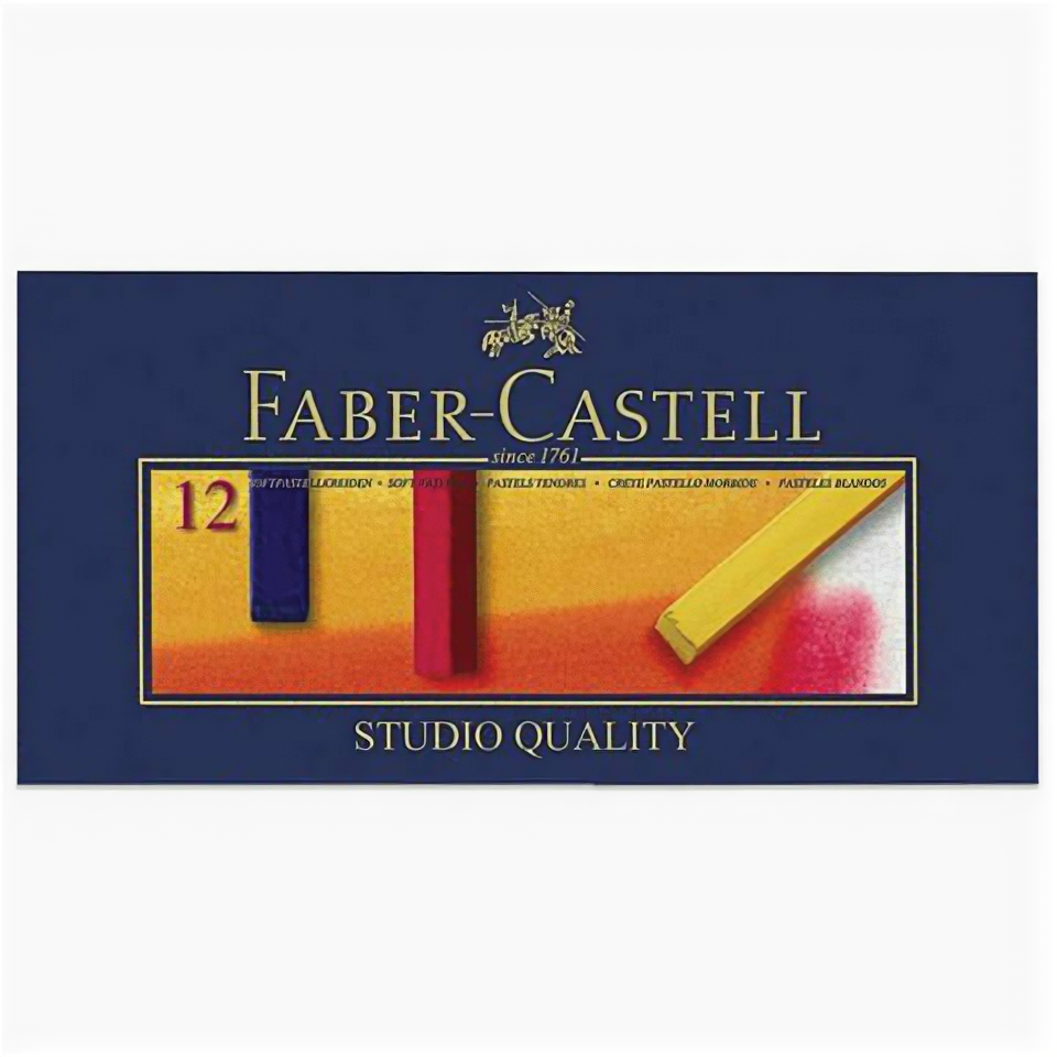    FABER-CASTELL Soft pastels, 12 ,  