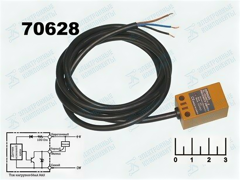 Индуктивный выключатель TL-Q5MC1-Z 10...30V NPN NO (5мм)