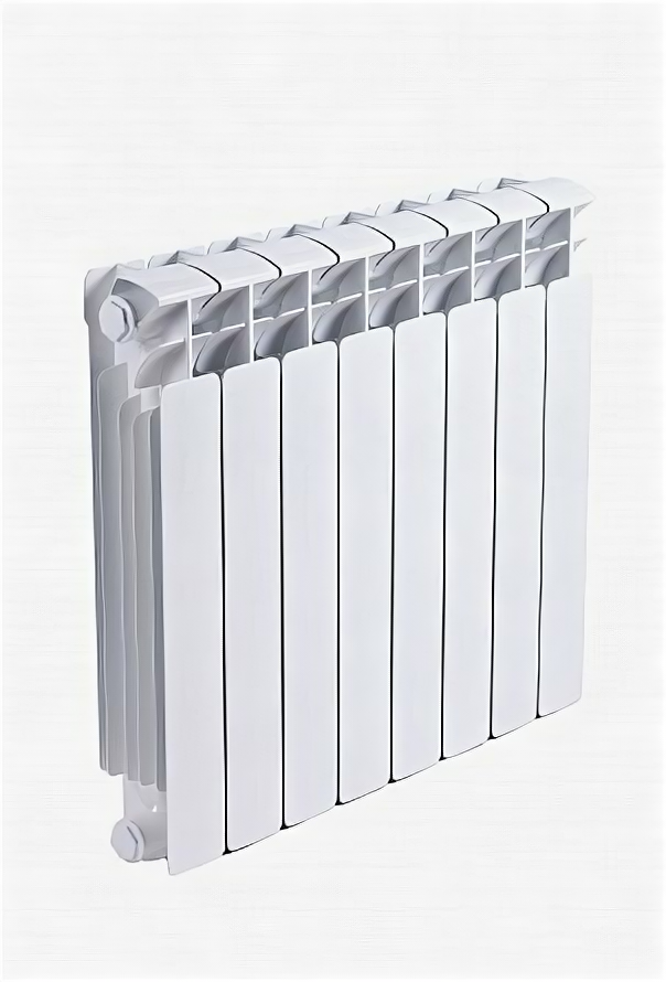 Биметаллический секционный радиатор Rifar Base Ventil 500, 14 секций, белый