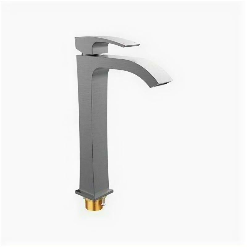 Смеситель для раковины Gappo G1007-89 оружейная сталь