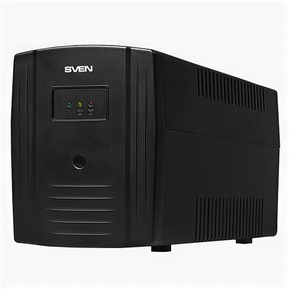 Источник бесперебойного питания SVEN Pro 1000 1000VA (720W) 3 евророзетки 2 розетки RJ45 SV-013868