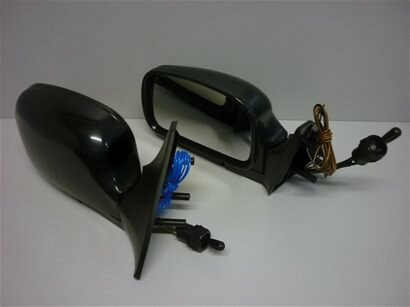 фото Зеркало боковое для ВАЗ 2108,09,099 левое, обогрев, тон. хром, под покраску