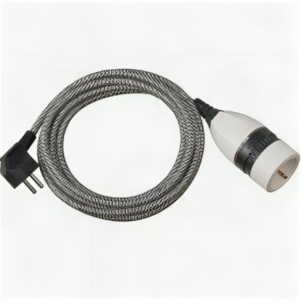 Удлинитель-переноска Brennenstuhl Quality Plastic Extension Cable (3 м., 1 роз., черный, 1161830)