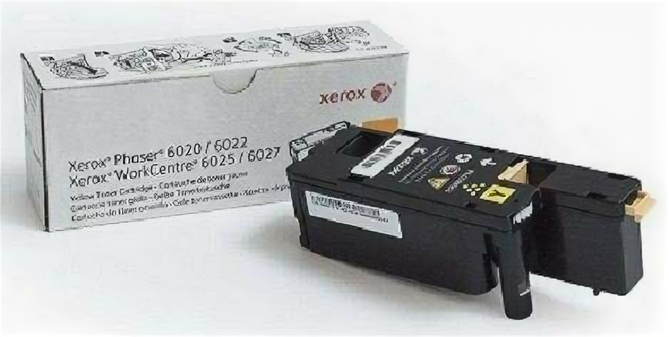 Картридж XEROX 106R02762 желтый для XEROX Phaser 6020/22/WC 6025/27 (1K)