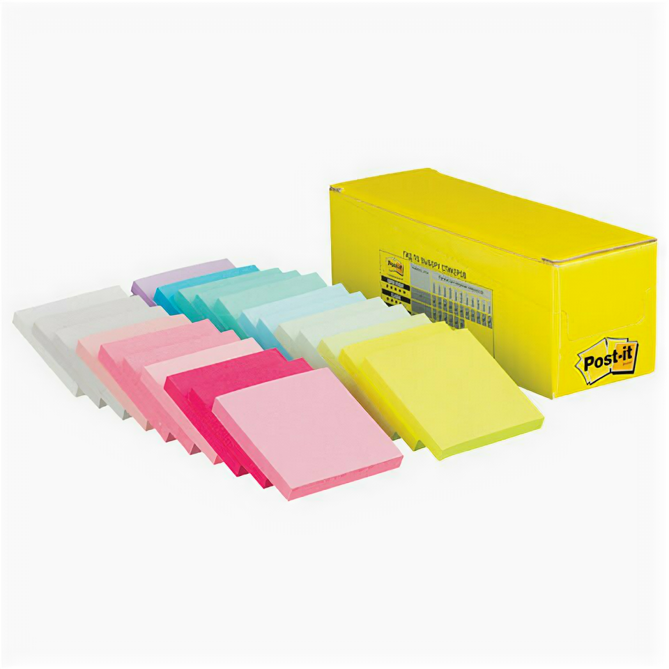 Блок-кубик Post-it Optima 654-CFT Конфетти 76×76 22бл х 100 л.