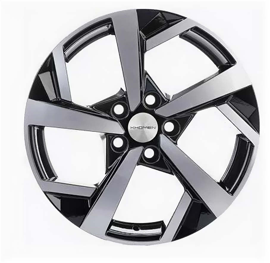 Колесный Диск Khomen Wheels KHW1712 (Tiguan) 7x17 5x112 D57,1 ET43 Black-FP