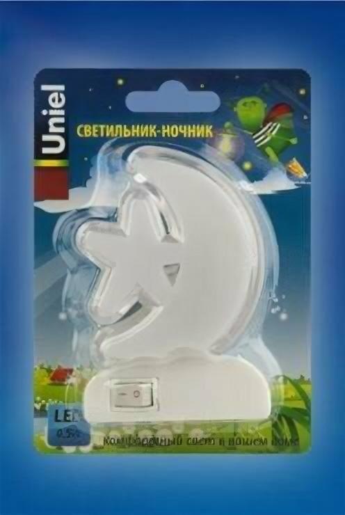 фото Ночник UNIEL (10314) DTL-301 месяц со звездочкой 2 шт