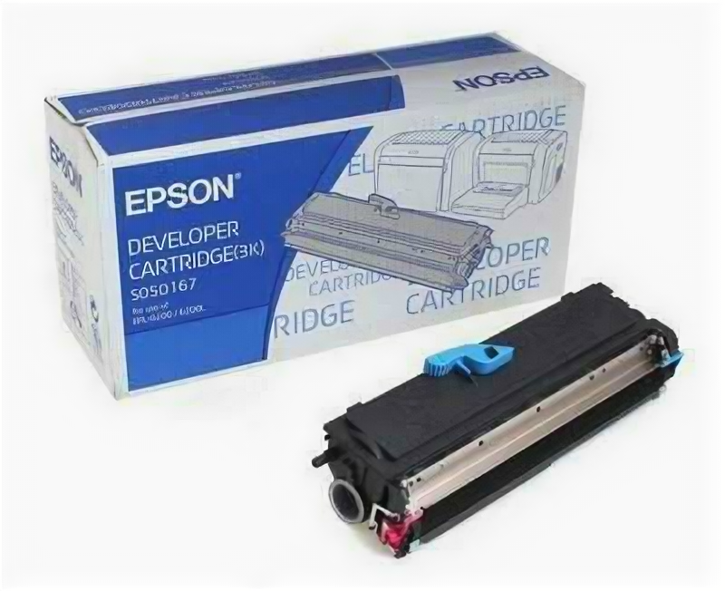 Картридж Epson S050167 для Epson EPL-6200/ 6200L (3000стр.)