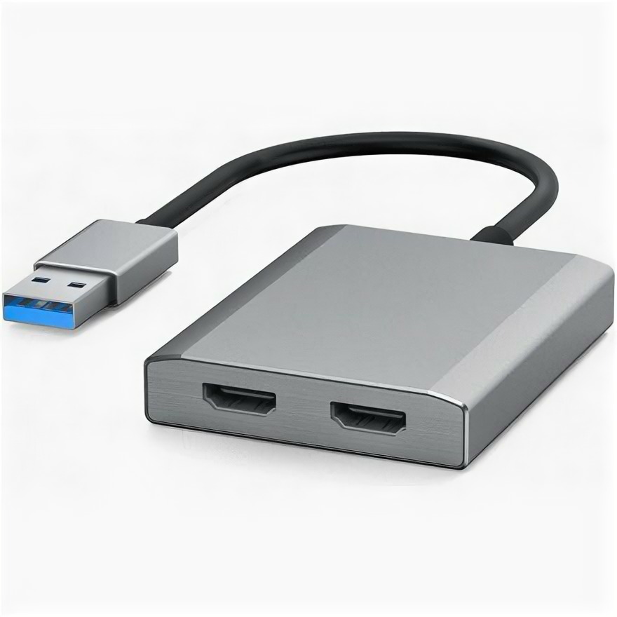 Адаптер Ks-is KS-821 USB3.0-2xHDMI